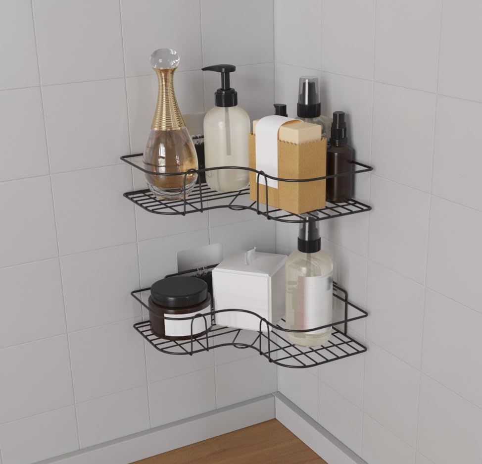 BATHROOM Corner Shower Caddy Shelf